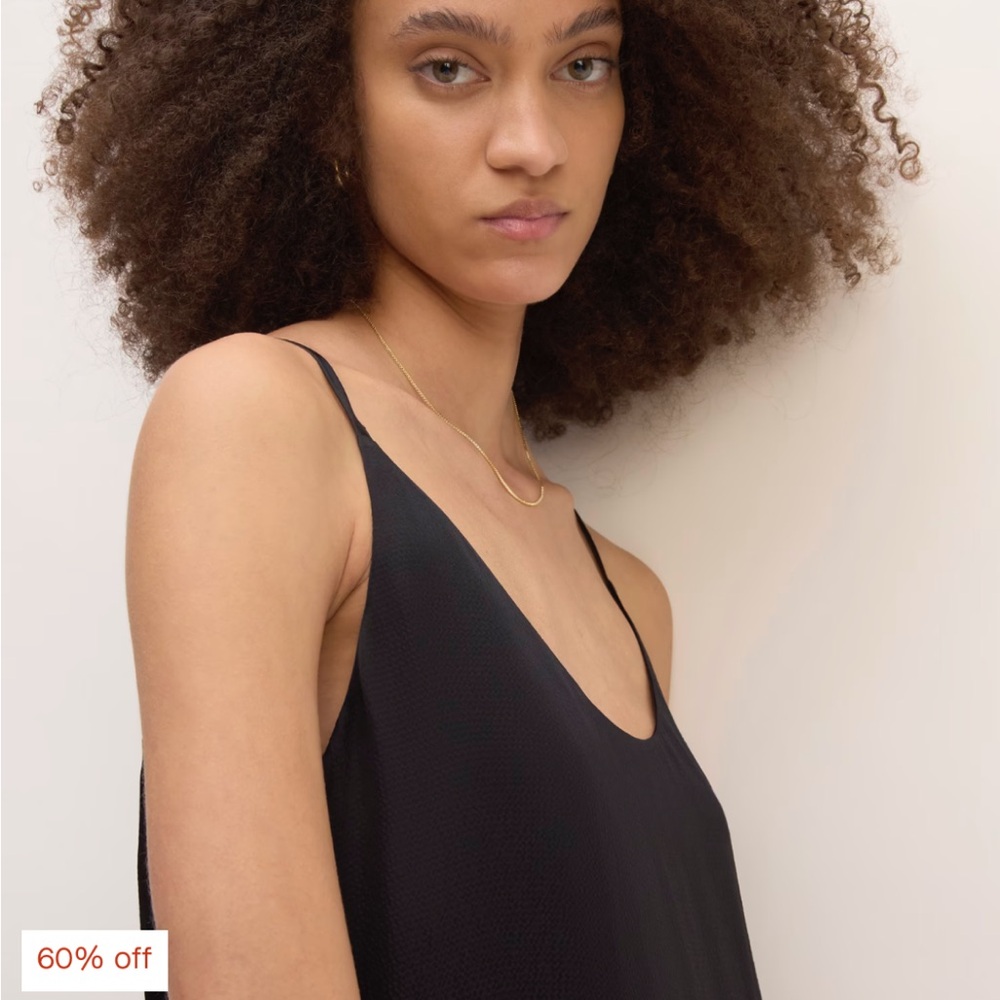 Ultimate slip dress. Everlane.